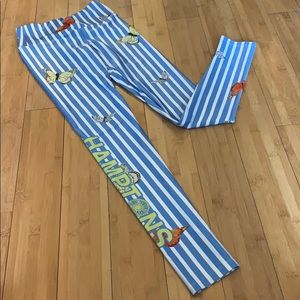 Goldsheep x soulcycle hamptons butterfly leggings